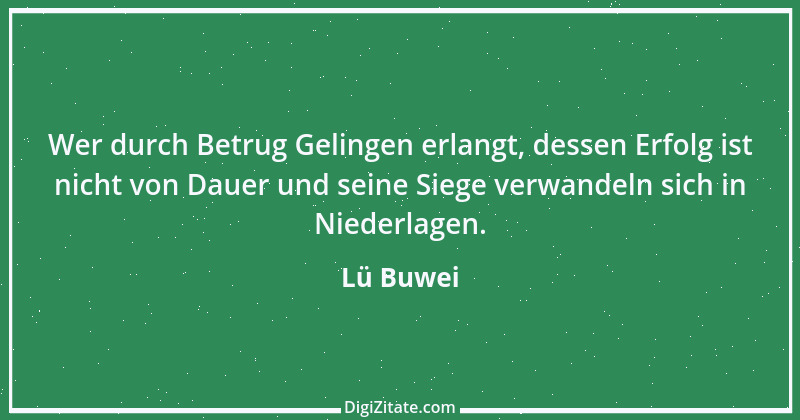 Zitat von Lü Buwei 71