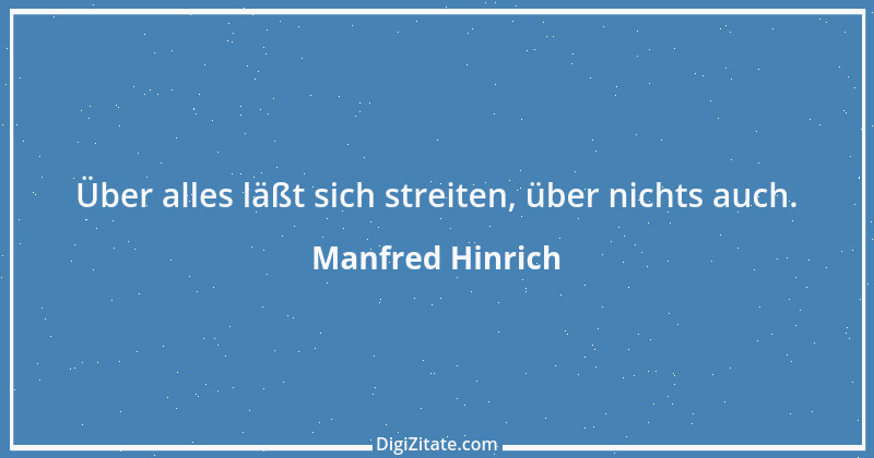 Zitat von Manfred Hinrich 1919