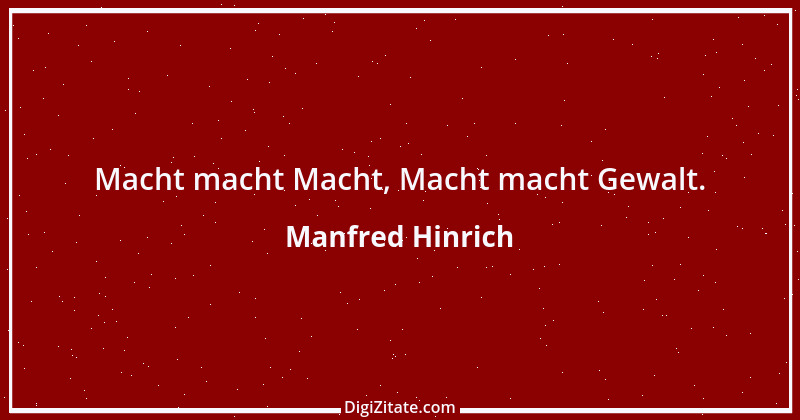 Zitat von Manfred Hinrich 2919