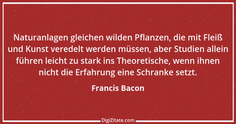 Zitat von Francis Bacon 170