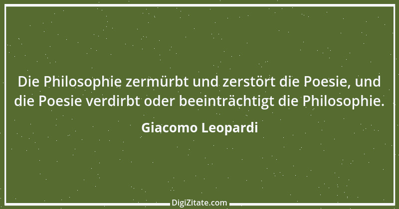 Zitat von Giacomo Leopardi 77