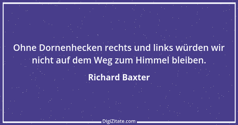 Zitat von Richard Baxter 2