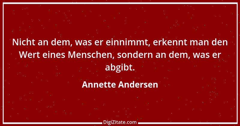 Zitat von Annette Andersen 18