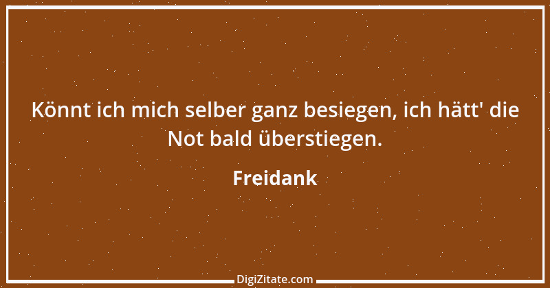 Zitat von Freidank 5