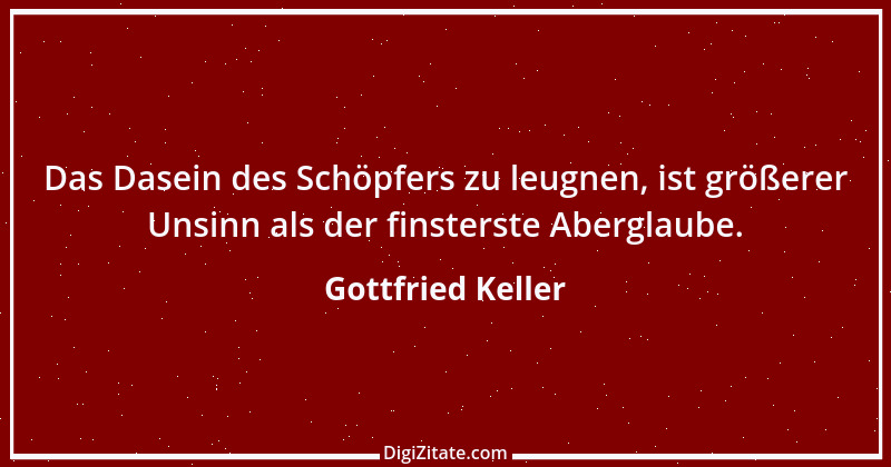 Zitat von Gottfried Keller 164