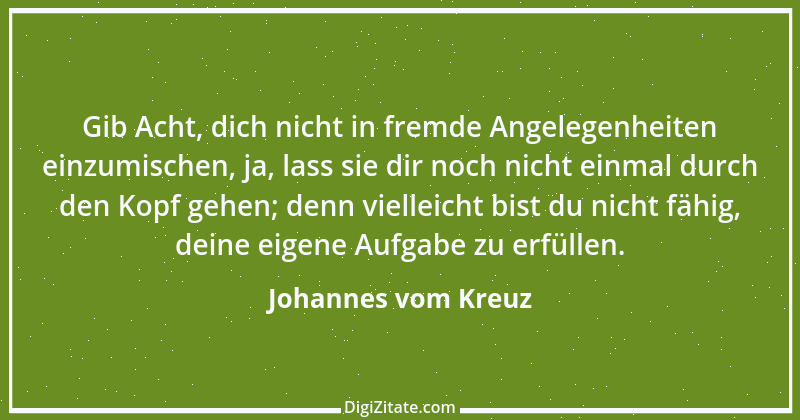 Zitat von Johannes vom Kreuz 41