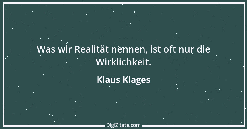 Zitat von Klaus Klages 169