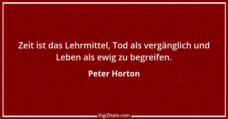 Zitat von Peter Horton 40