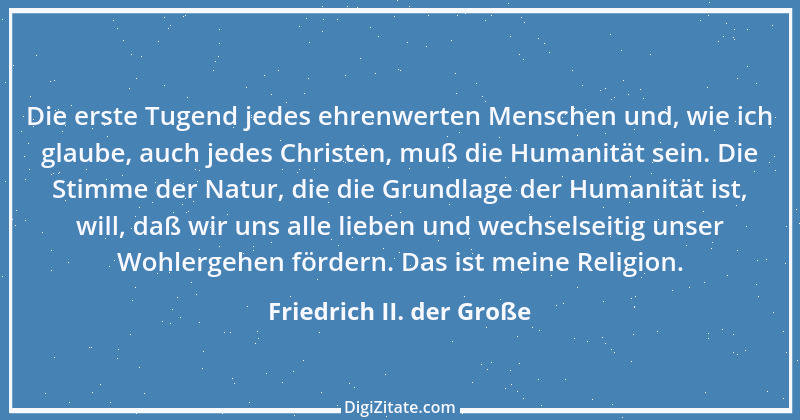 Zitat von Friedrich II. der Große 70