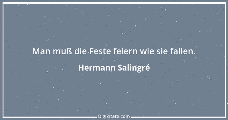 Zitat von Hermann Salingré 1