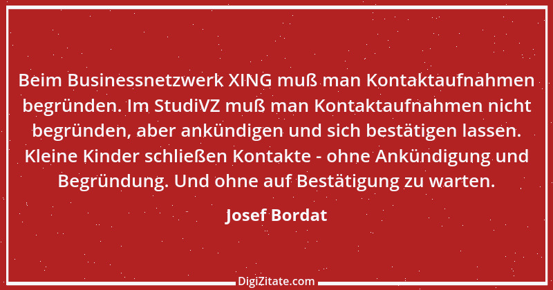 Zitat von Josef Bordat 25