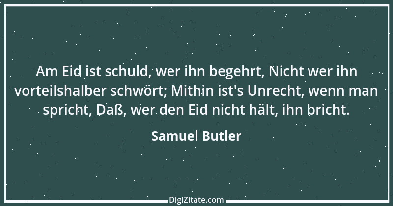 Zitat von Samuel Butler 9