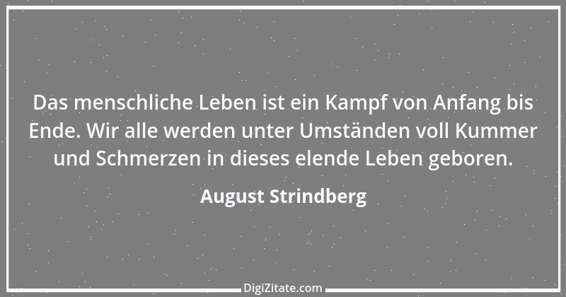 Zitat von August Strindberg 103