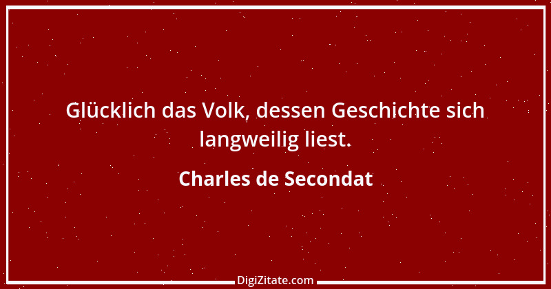 Zitat von Charles de Secondat 114