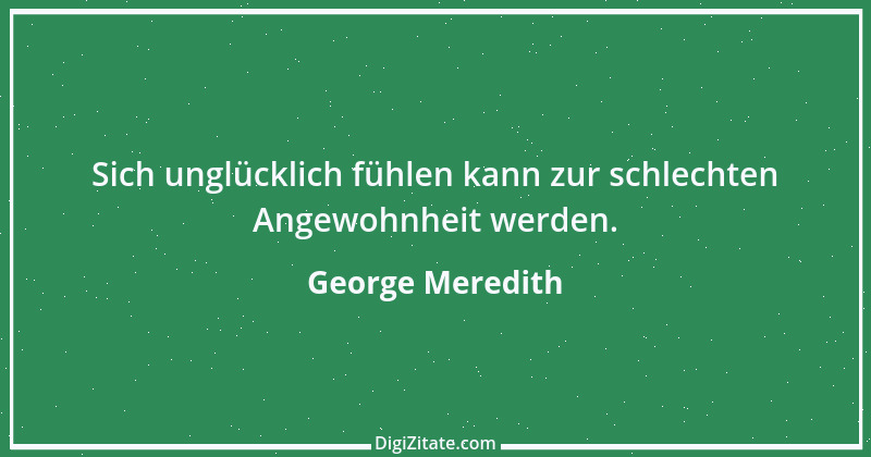 Zitat von George Meredith 6