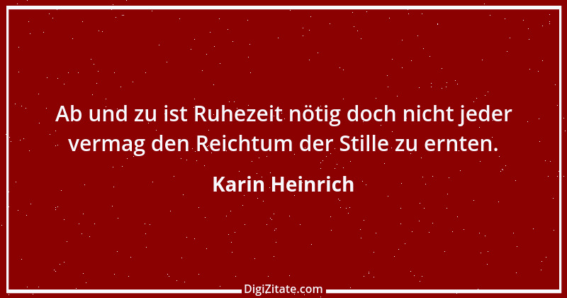 Zitat von Karin Heinrich 13