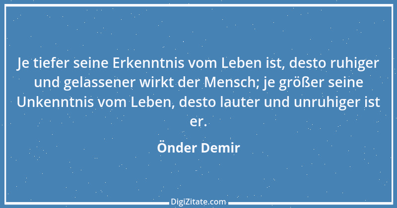 Zitat von Önder Demir 19