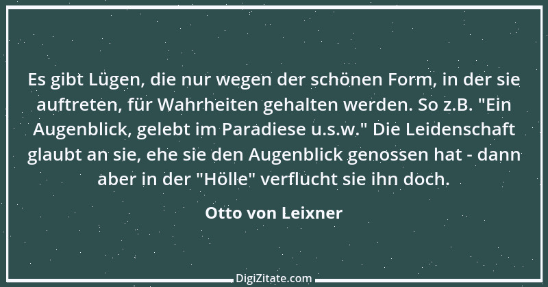 Zitat von Otto von Leixner 218