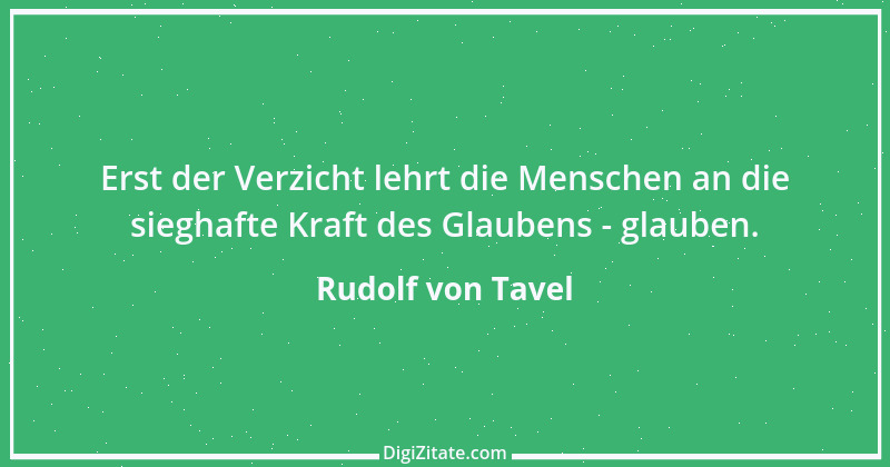 Zitat von Rudolf von Tavel 3