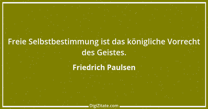 Zitat von Friedrich Paulsen 27