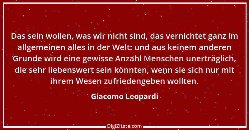 Zitat von Giacomo Leopardi 81