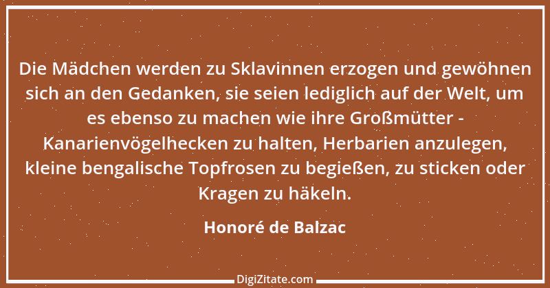 Zitat von Honoré de Balzac 49