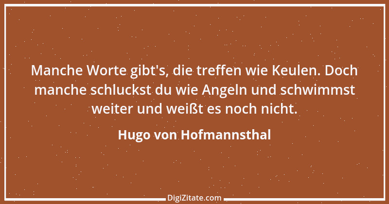 Zitat von Hugo von Hofmannsthal 59