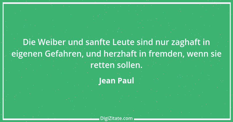 Zitat von Jean Paul 1065