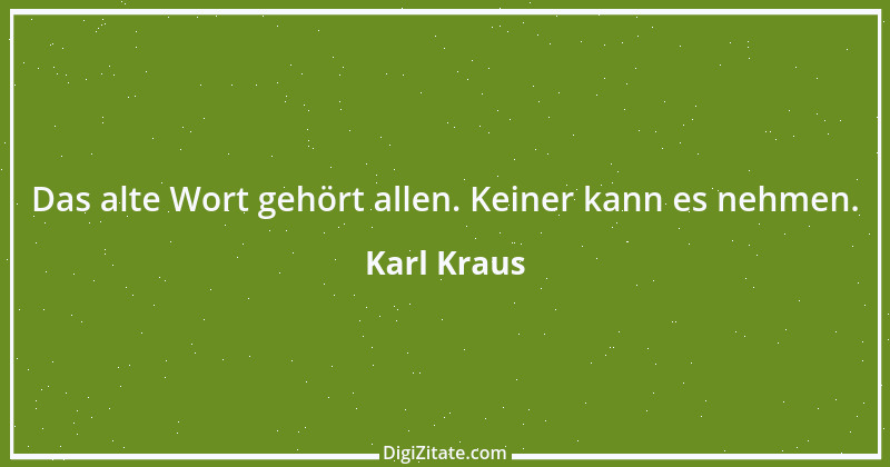 Zitat von Karl Kraus 679