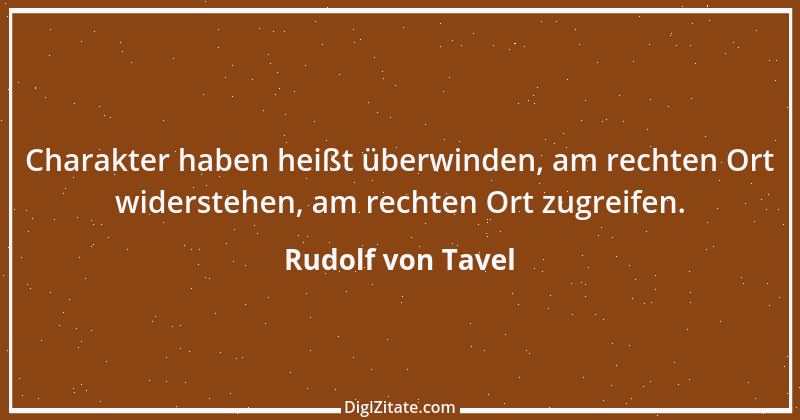 Zitat von Rudolf von Tavel 4