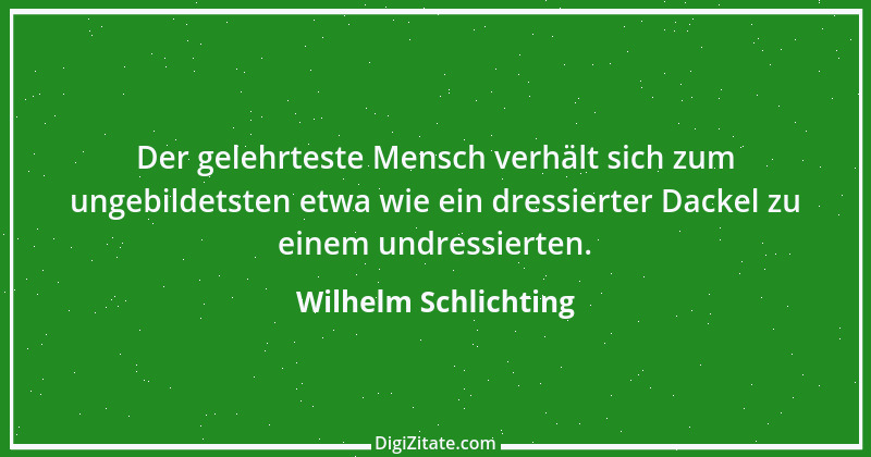 Zitat von Wilhelm Schlichting 2