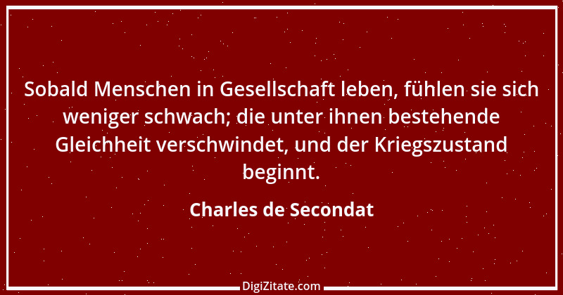 Zitat von Charles de Secondat 116