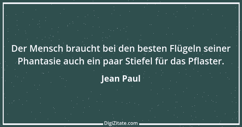 Zitat von Jean Paul 66