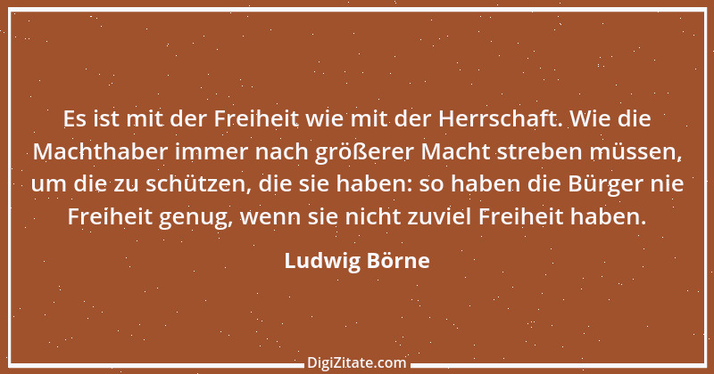 Zitat von Ludwig Börne 43