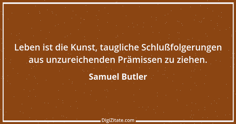 Zitat von Samuel Butler 12