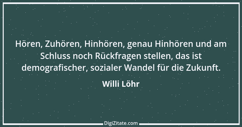 Zitat von Willi Löhr 2