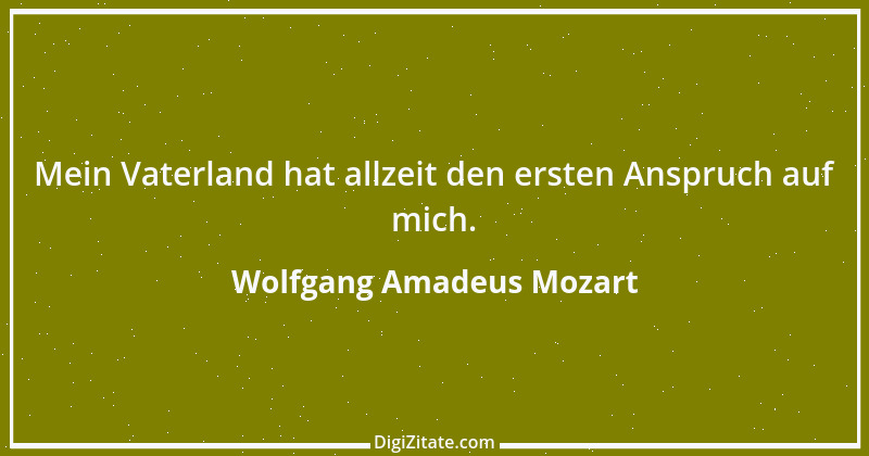 Zitat von Wolfgang Amadeus Mozart 6