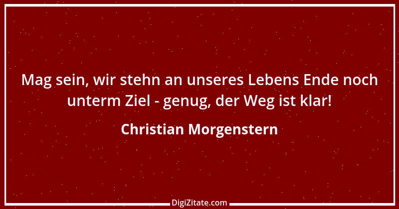 Zitat von Christian Morgenstern 445