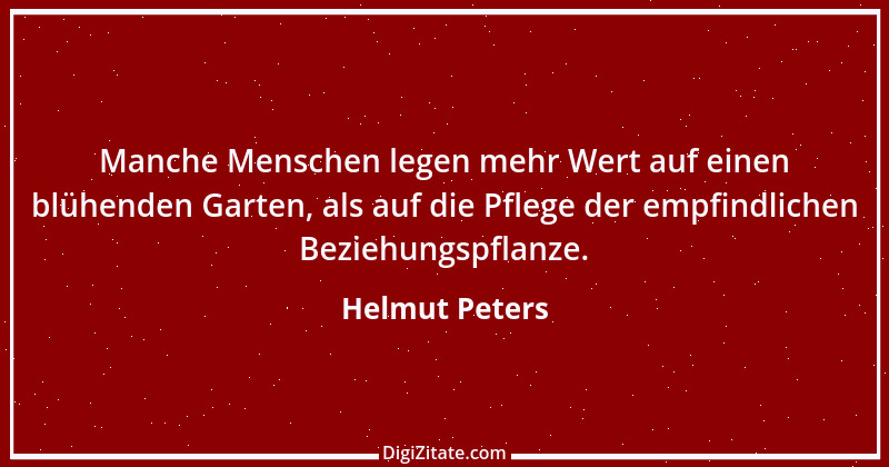 Zitat von Helmut Peters 4