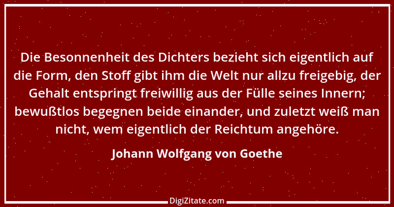 Zitat von Johann Wolfgang von Goethe 922