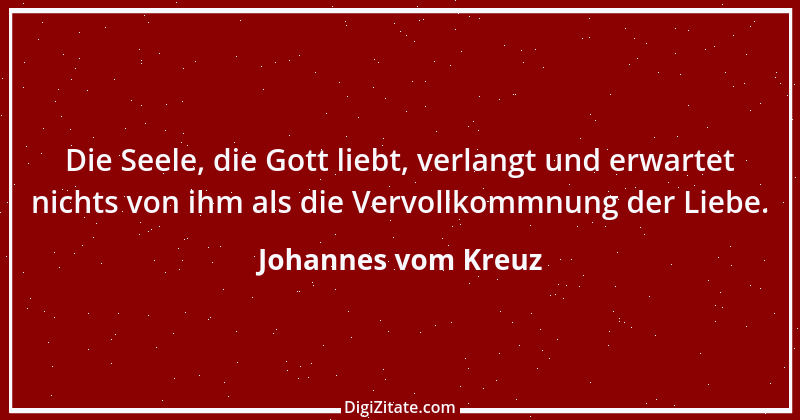 Zitat von Johannes vom Kreuz 46