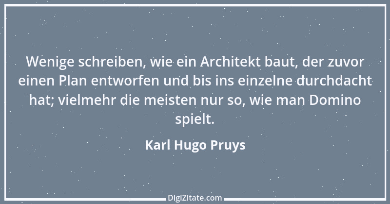 Zitat von Karl Hugo Pruys 2