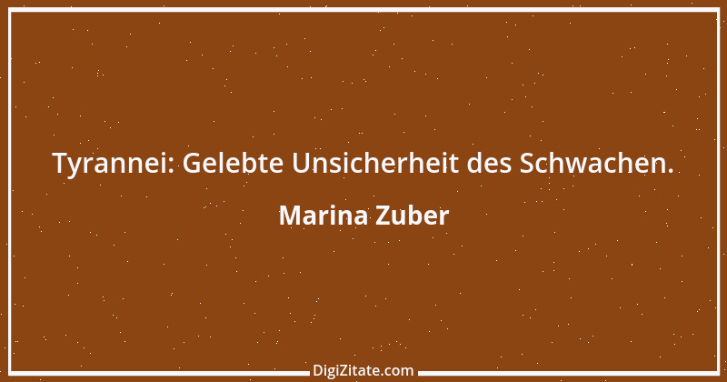 Zitat von Marina Zuber 20