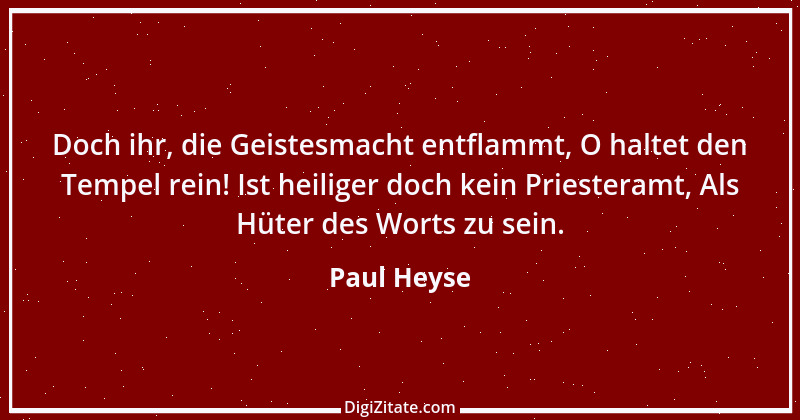 Zitat von Paul Heyse 10