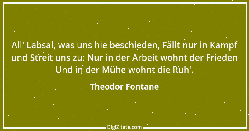 Zitat von Theodor Fontane 184