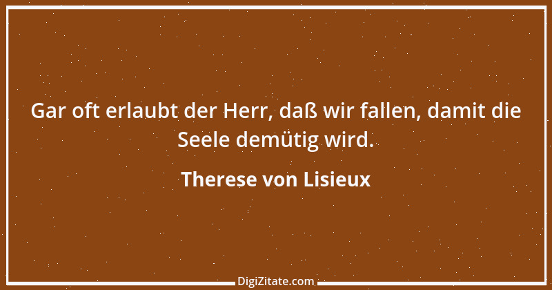 Zitat von Therese von Lisieux 19