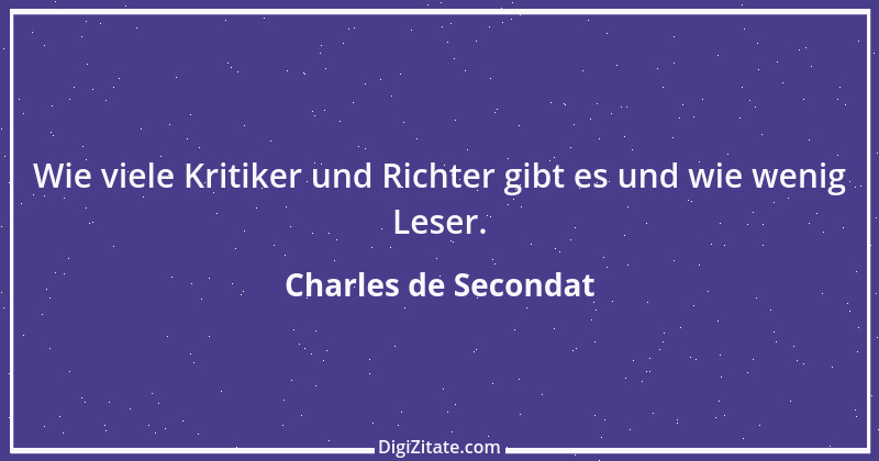 Zitat von Charles de Secondat 118