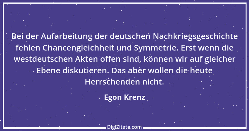 Zitat von Egon Krenz 4