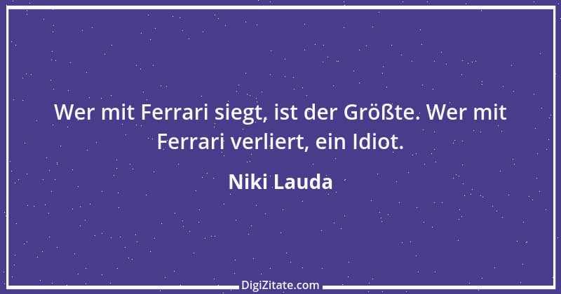 Zitat von Niki Lauda 2