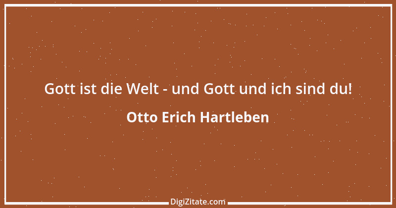 Zitat von Otto Erich Hartleben 6